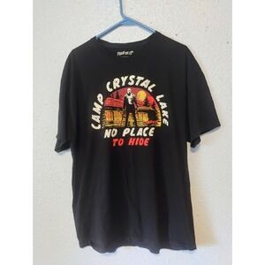 Friday The 13th Camp Crystal‎ Lake T-shirt XL 1980s Horror Movie Classic
